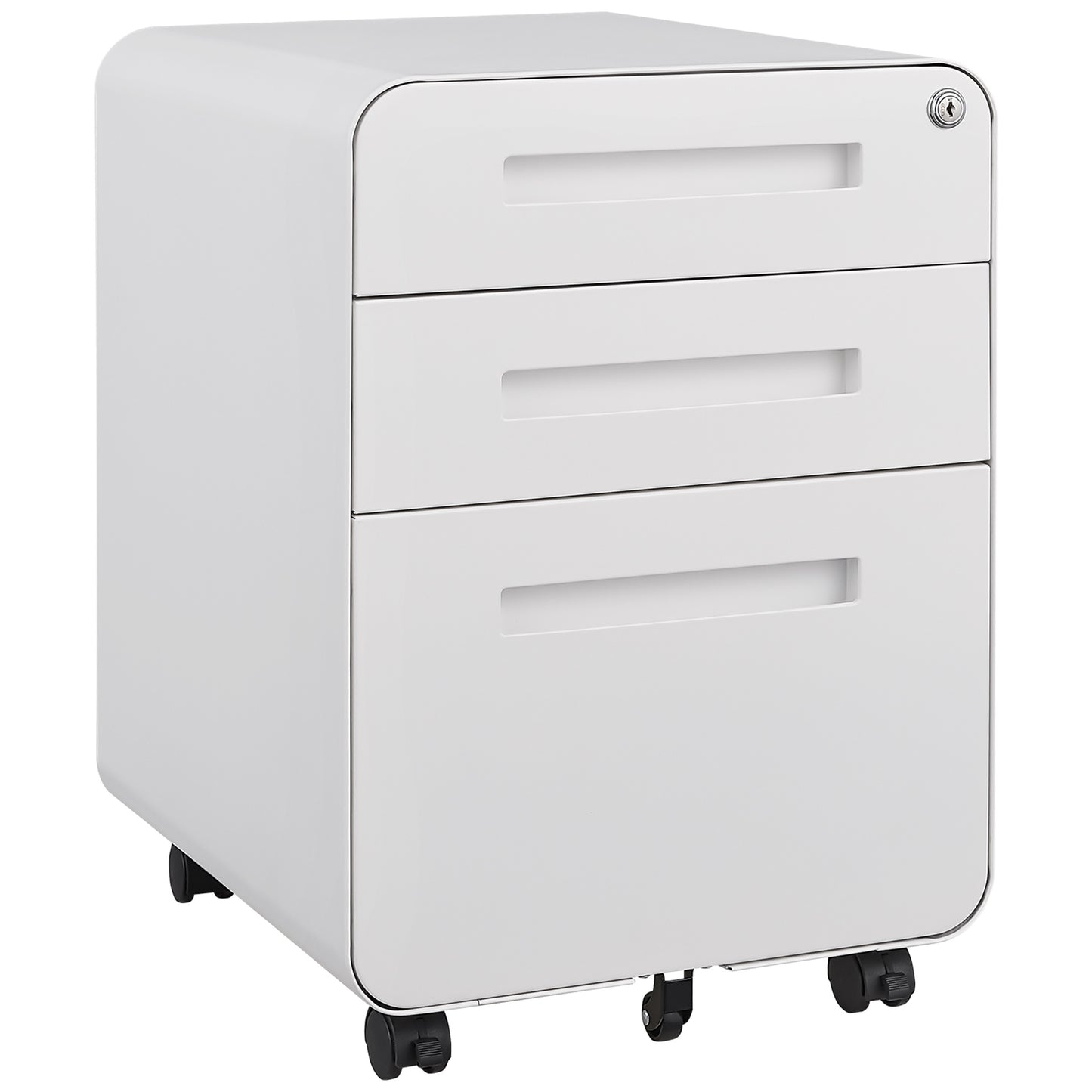 3 Drawer Mobile File Cabinet Under Desk Office, Storage