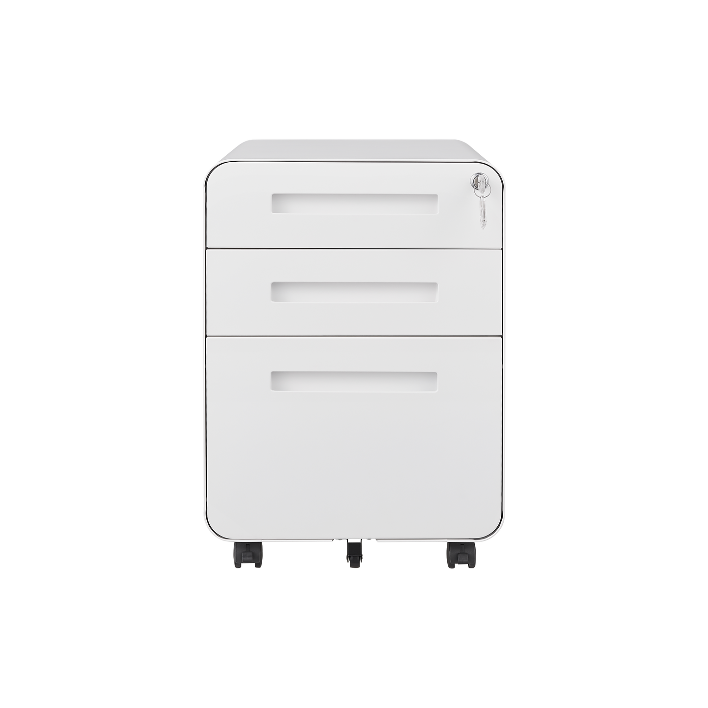 3 Drawer Mobile File Cabinet Under Desk Office, Storage