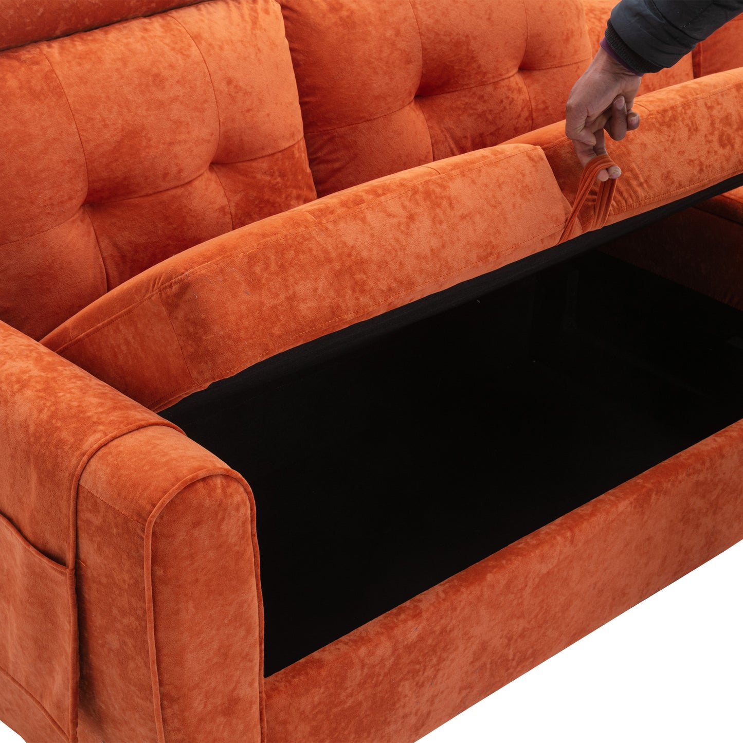 Serene storage sofa / Cozy living room sectional