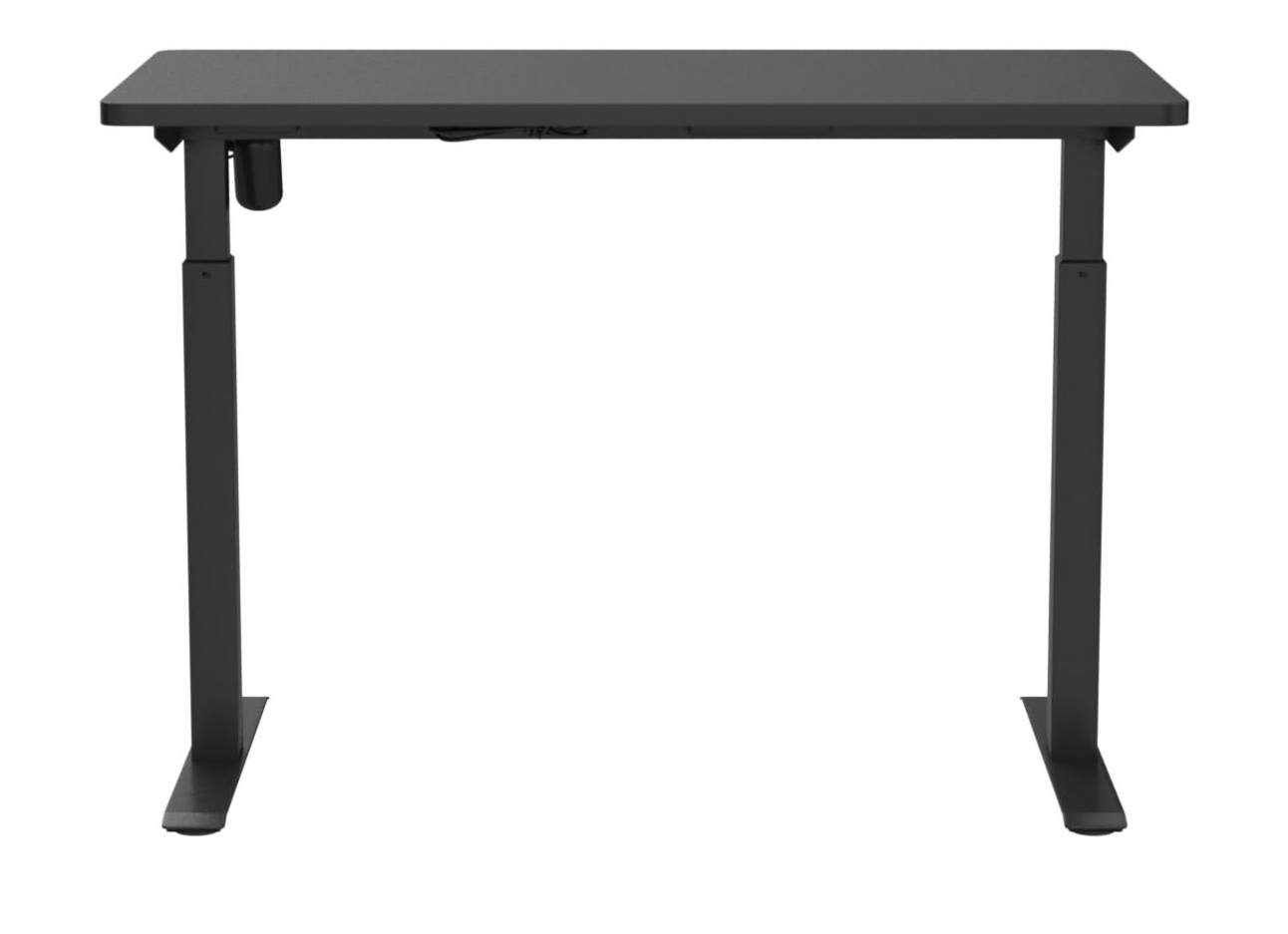 Whole Piece Electric Standing Home Office Desks - Black