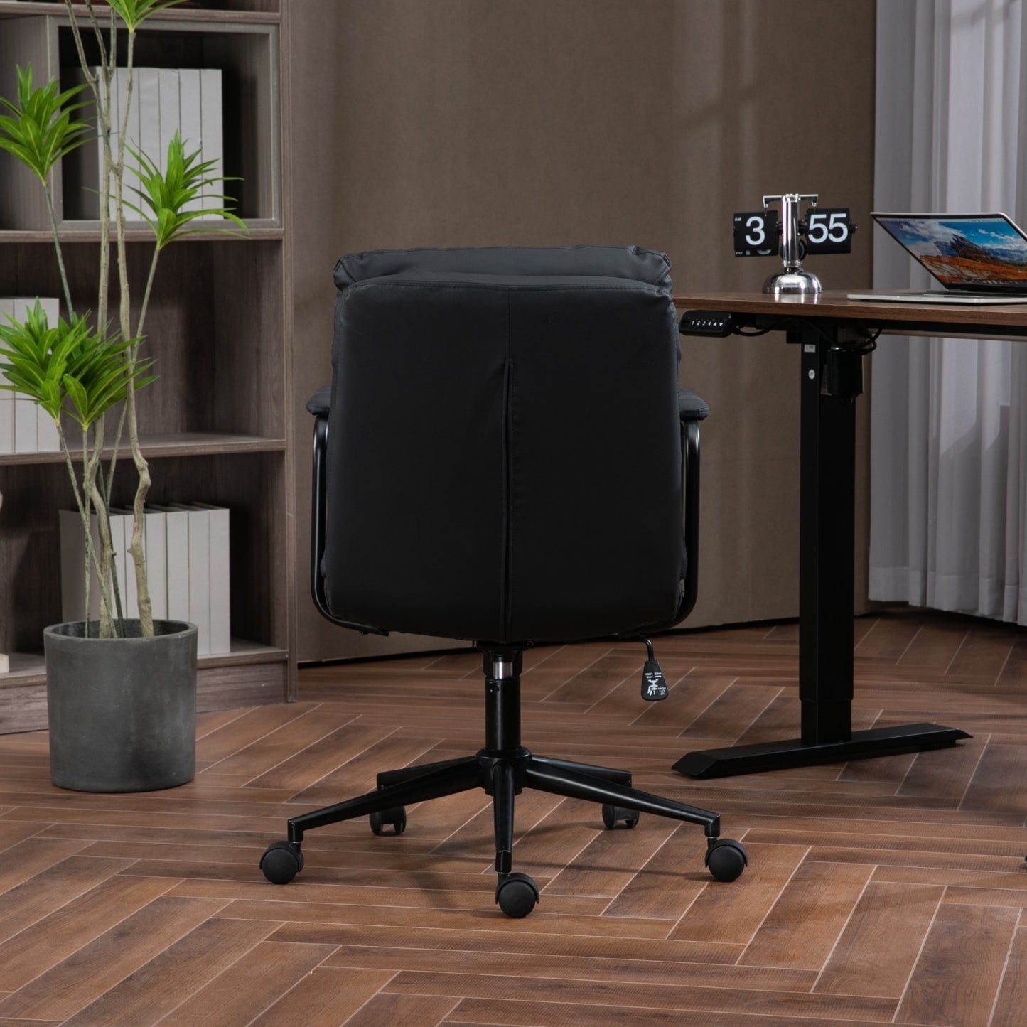 Office Chair, Home Office Desk Task Chair, Wheels, Arms