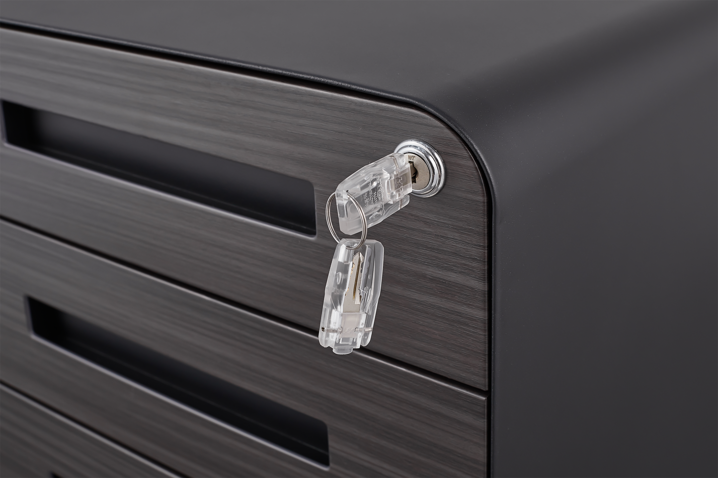 3 Drawer Mobile File Cabinet Under Desk Office
