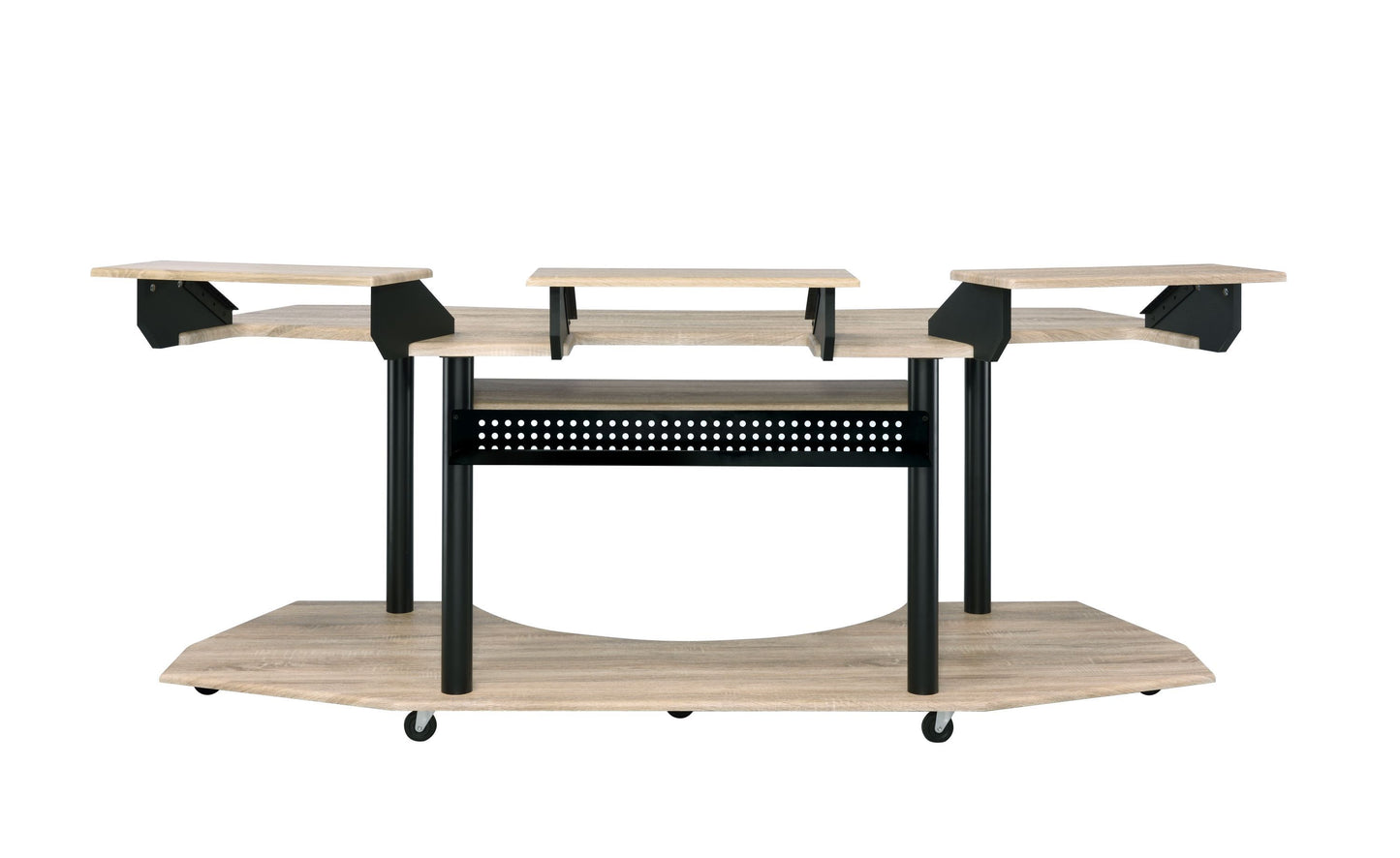 ACME Eleazar Computer Desk, Natural Oak