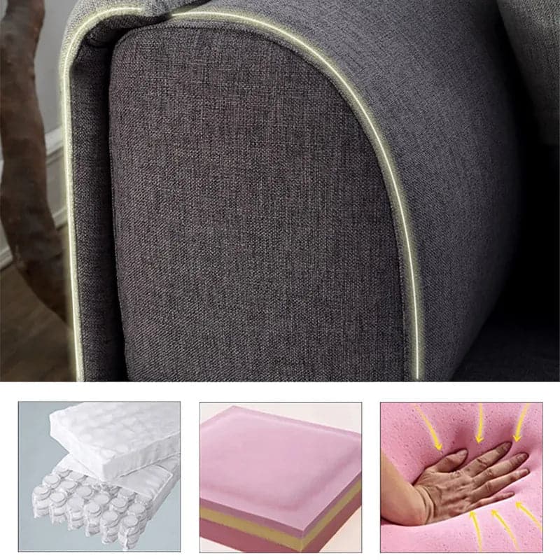Modular Sectional Sofa L-Shaped Upholstered