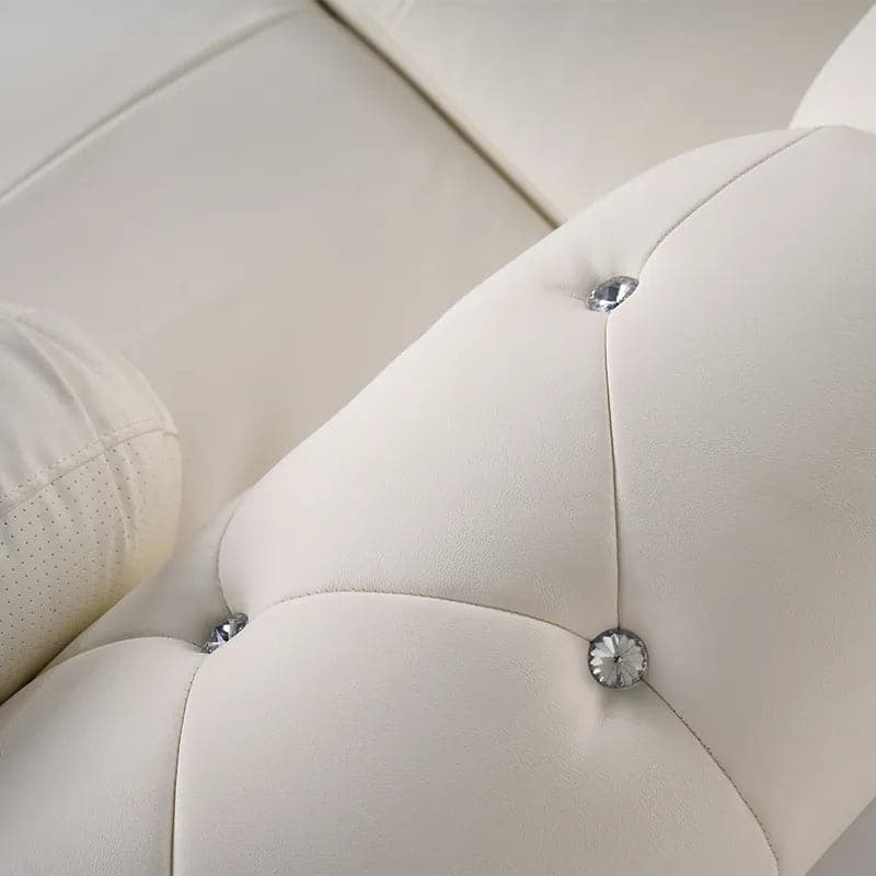 L-Shaped Sectional Sofa: 5-Seater Loveseat