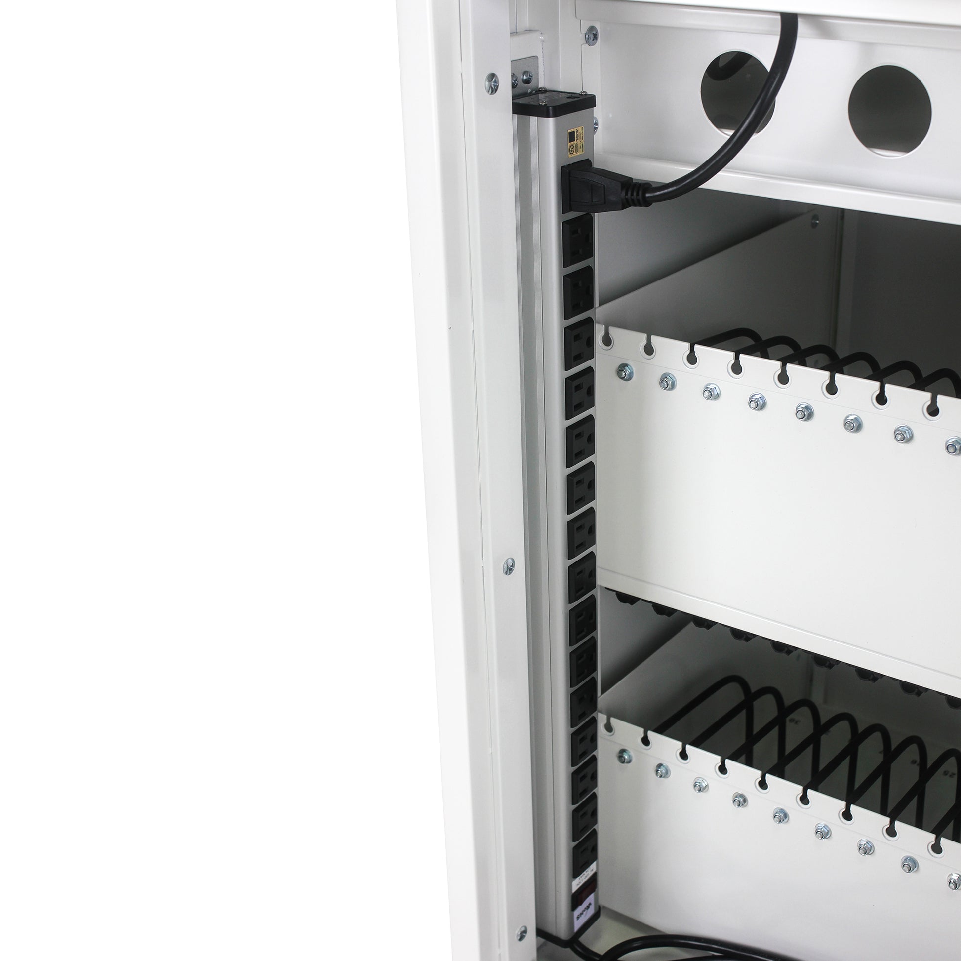 Mobile Charging Cart and Cabinet for Tablets, Laptops 31+4-Device