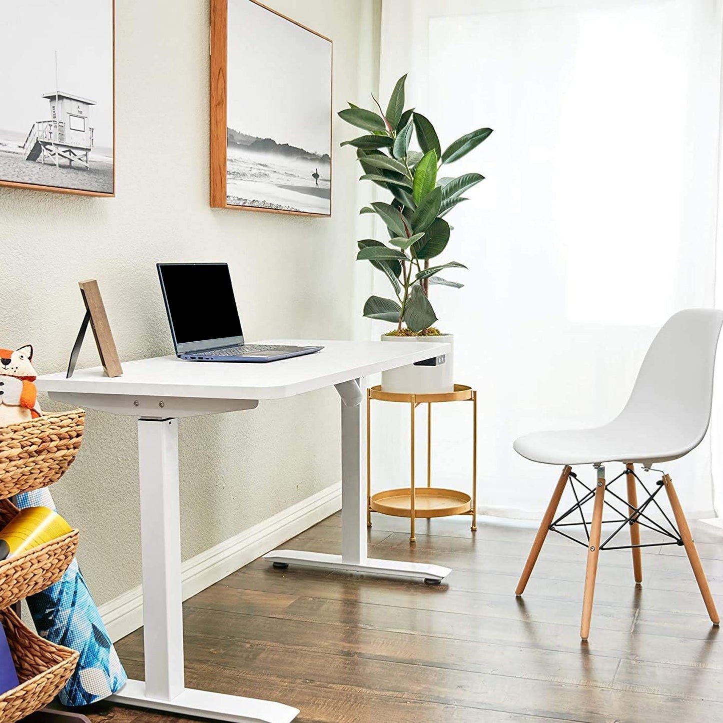 Electric Standing Desk, Height Adjustable ,Sit Stand Home Office