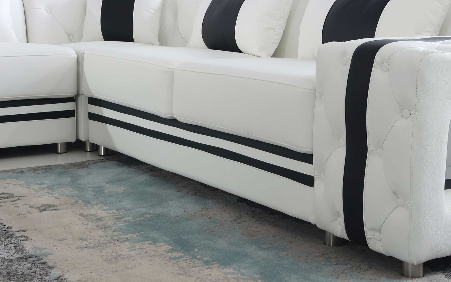 Tion Modern Sectional Sofa with LED Light