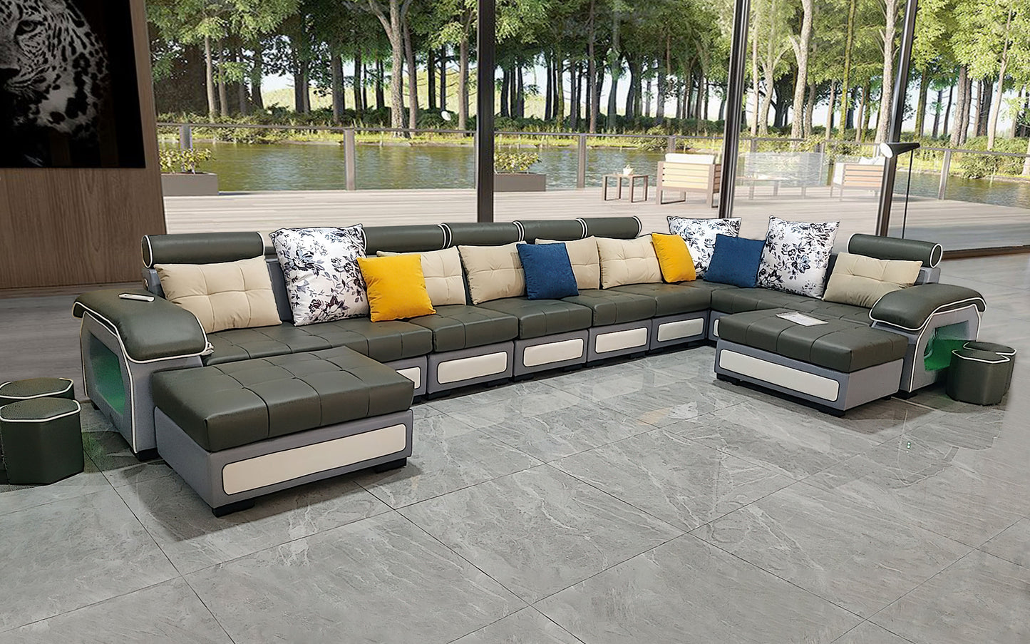 Selena Modular Tufted Sectional