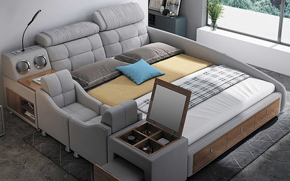 Modern Multifunctional Smart Bed