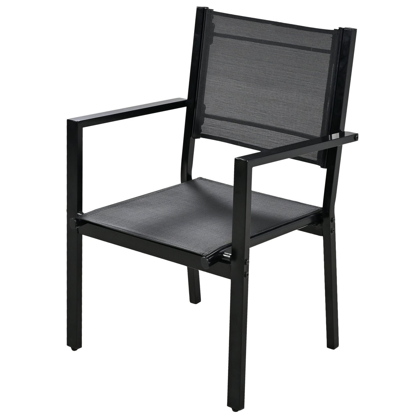 U-Style Outdoor Table and Chair Set, Suitable for Patio