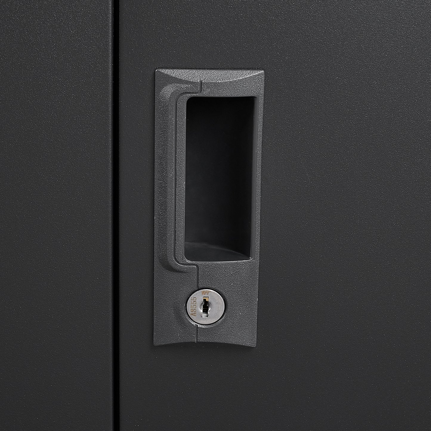 Metal Storage Cabinet with Locking Doors and Adjustable Shelf