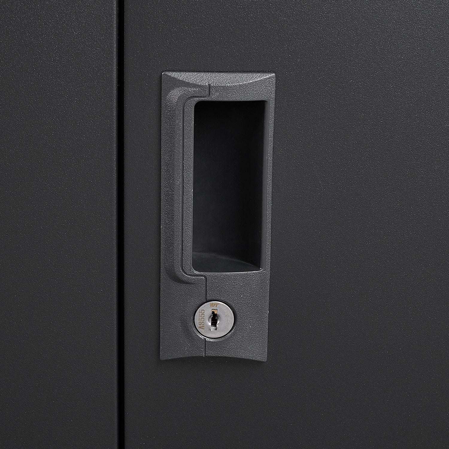 Metal Storage Cabinet with Locking Doors and Adjustable Shelf