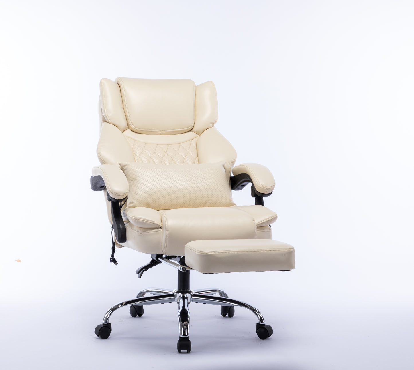 Massage Reclining Office Chair, Footrest, Executive Home Desk