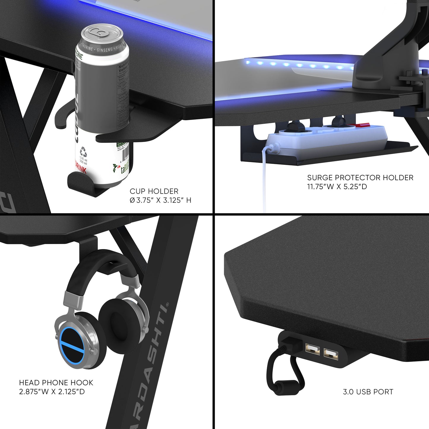 Gaming Desk Z1-21-Midnight