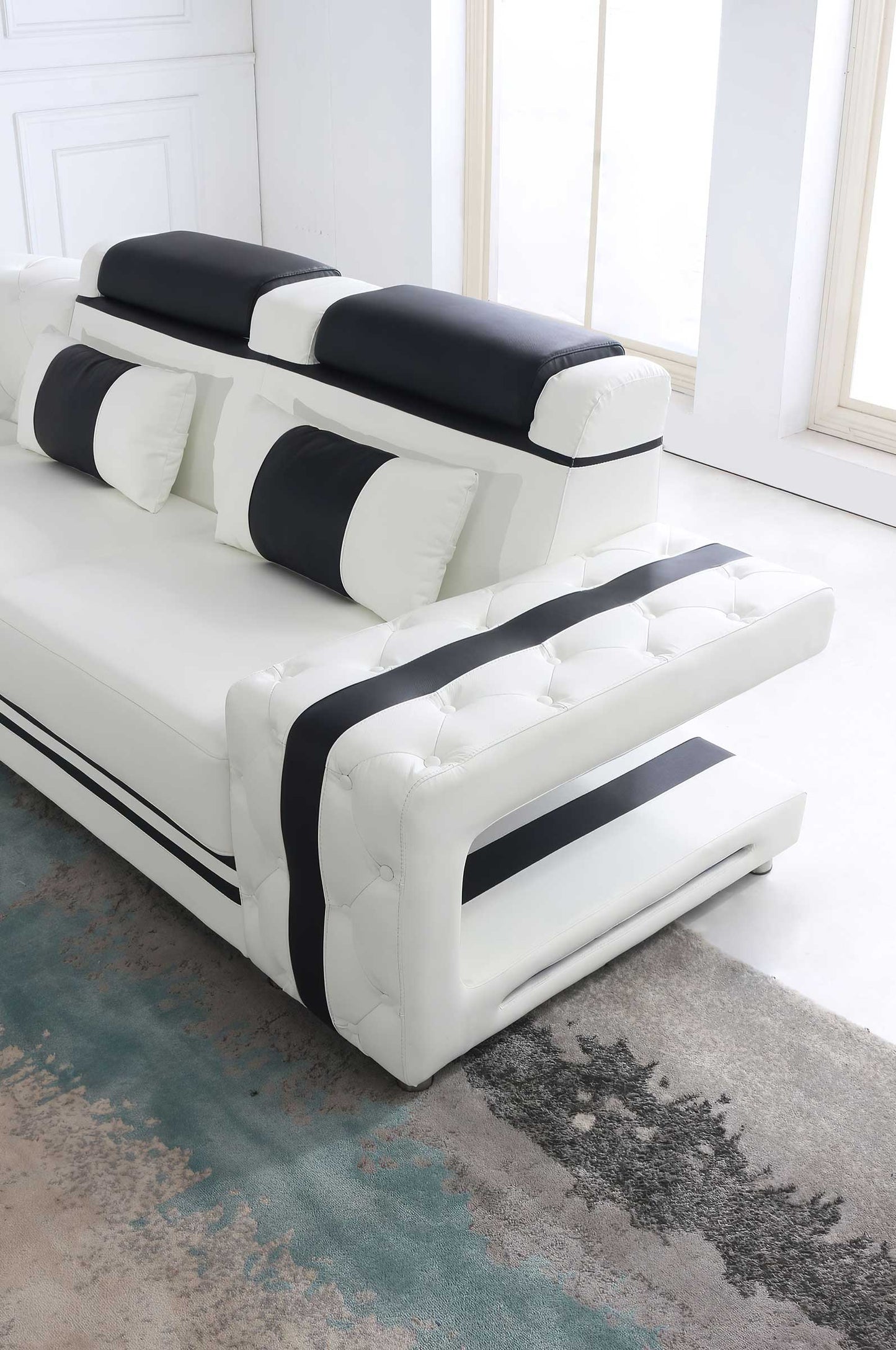 Tion Modern Sectional Sofa with LED Light