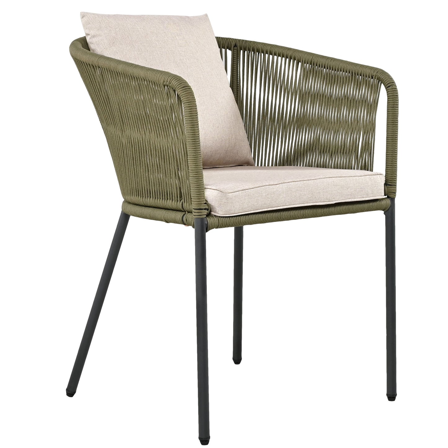7 Pieces Patio Dining Set, All-Weather Outdoor, Dining Table, Chairs