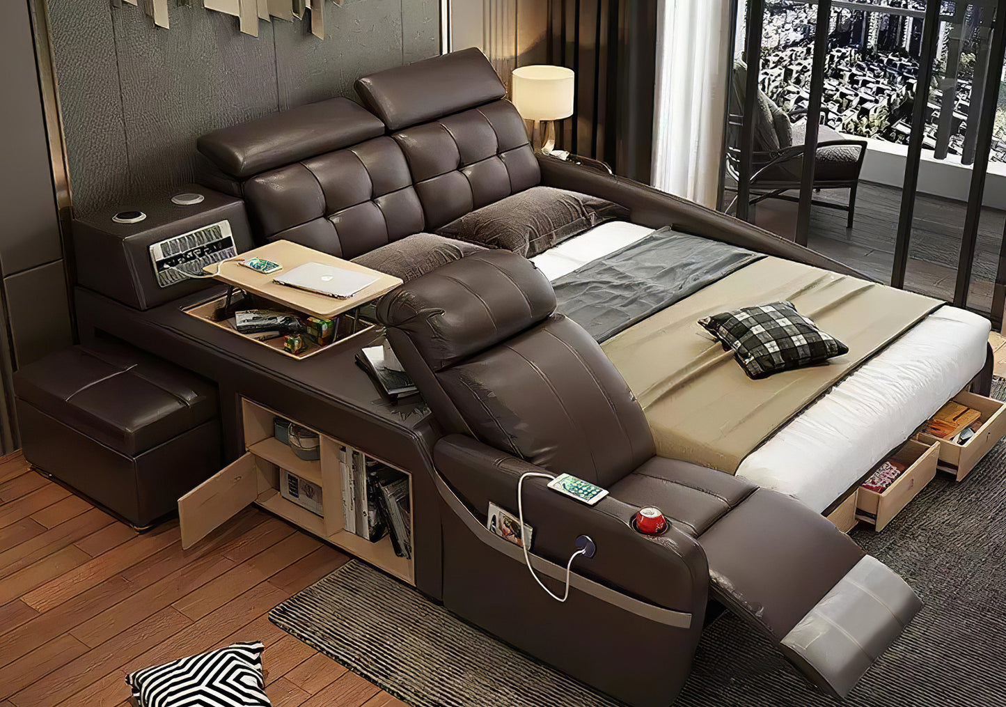 Multifunctional Smart Bed | Futuristic Furniture