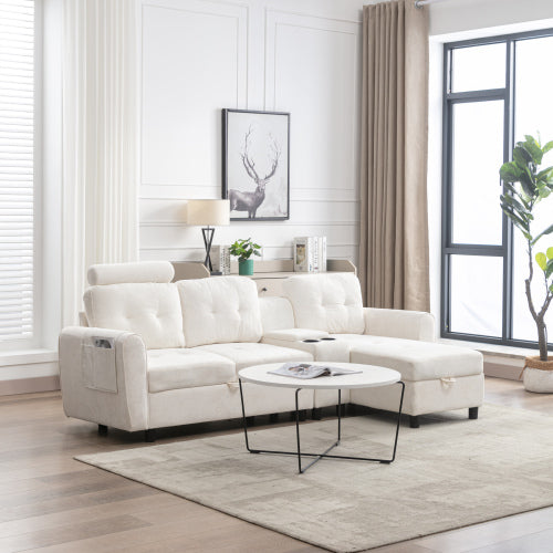 Serene storage sofa / Cozy living room sectional