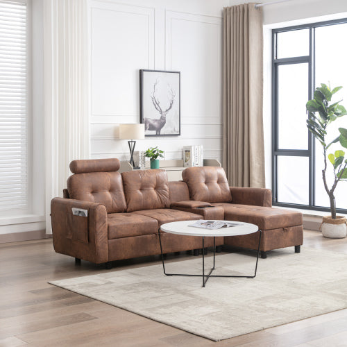Serene storage sofa / Cozy living room sectional