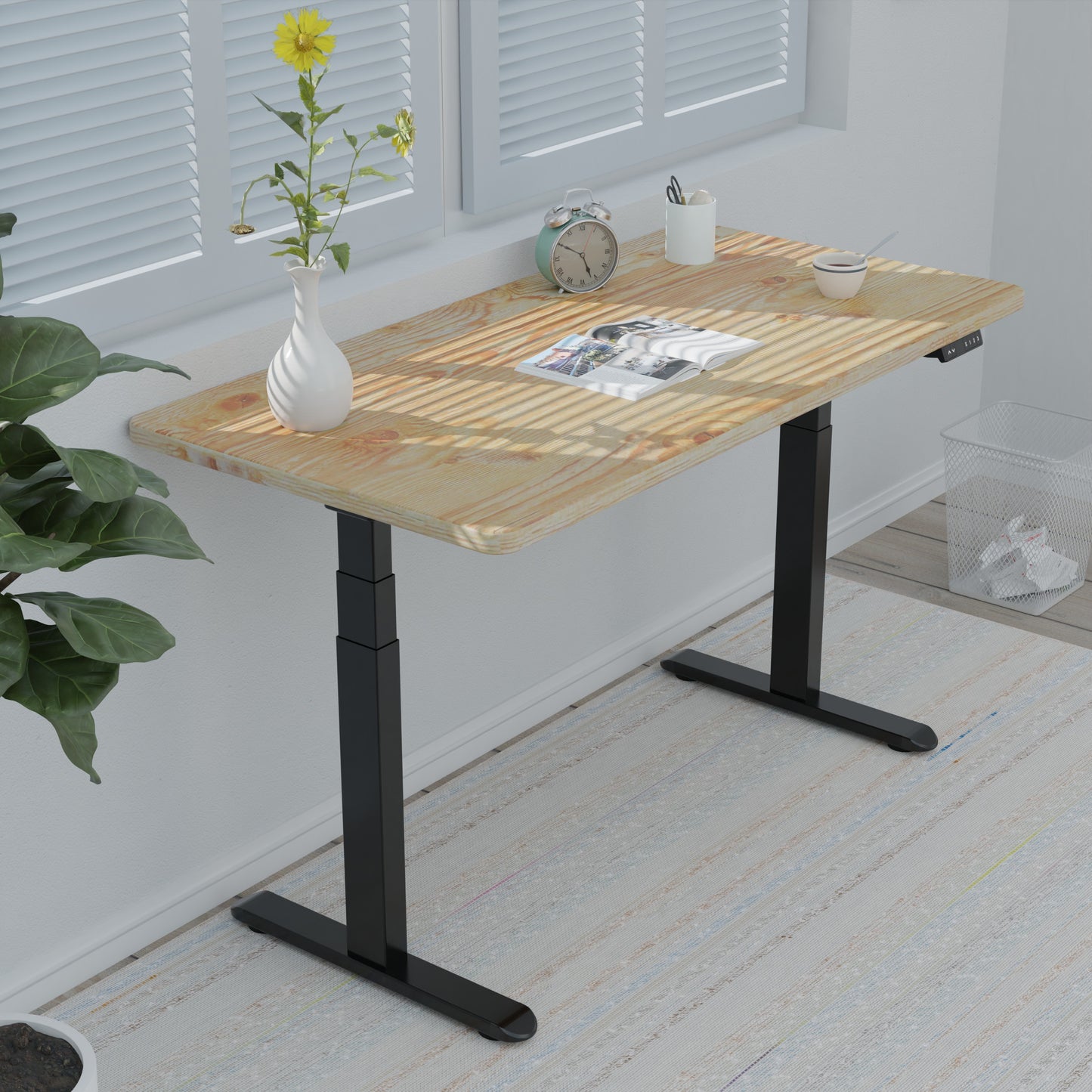 Electric Stand up Desk Frame Height Adjustable