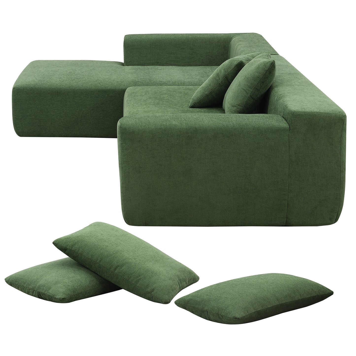 Sectional Sleeper, Living Room, 2 PC, L-Shape