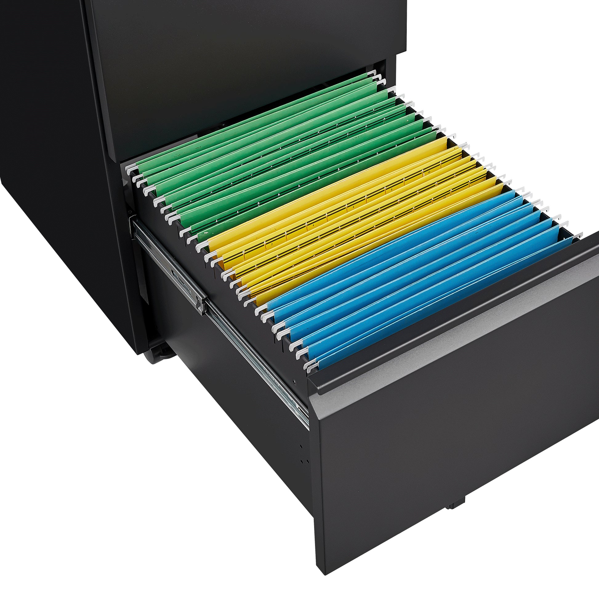 2 Drawer File Cabinet with Lock