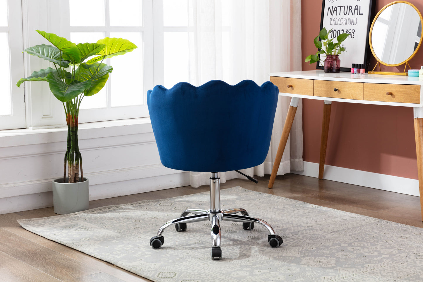 Modern Leisure office Chair Blue