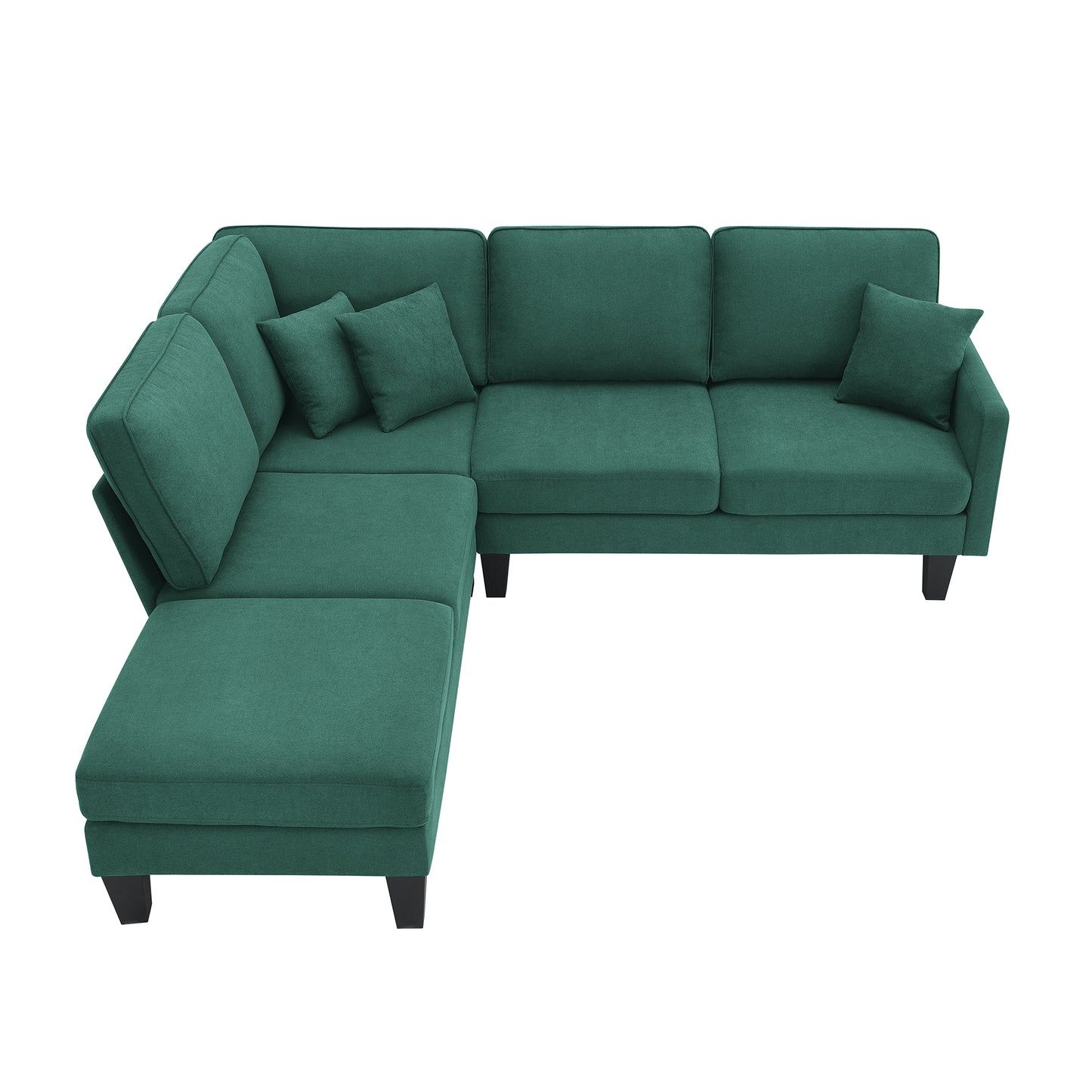 Sectional Sofa, 5-Seat Set, Chaise Lounge, Living Room