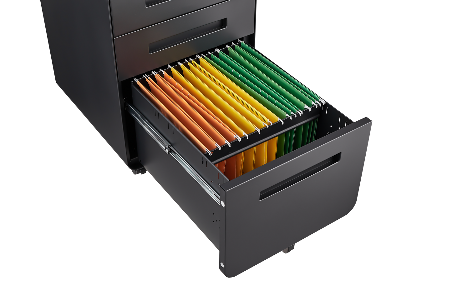 3 Drawer Mobile File Cabinet Under Desk Office
