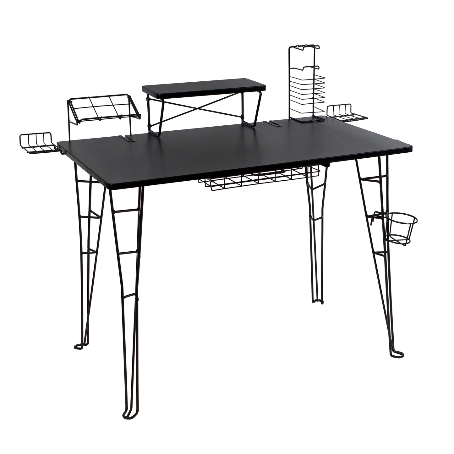 Gaming Desk Pro - Metallic Black