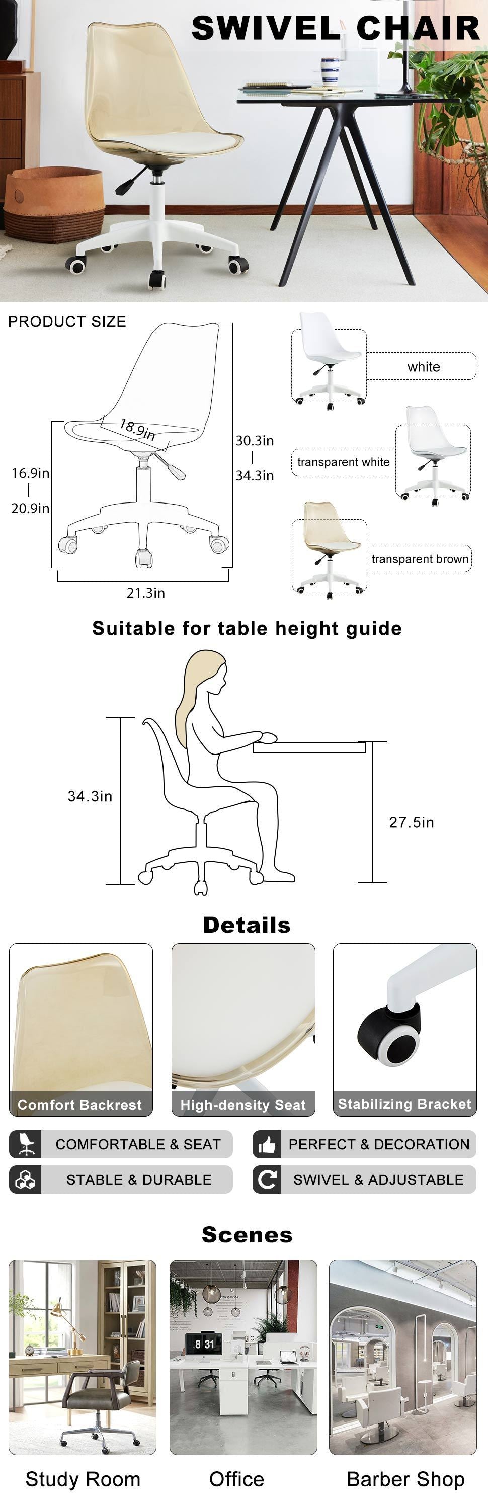 Home Office Desk Chairs, Adjustable 360 °Swivel Chair