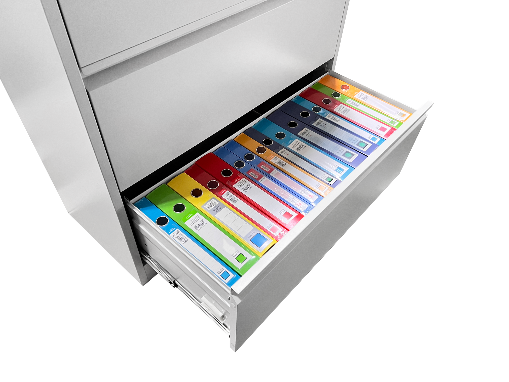 File Cabinet 3 Drawer, White Filing Cabinet Lockable Home Office
