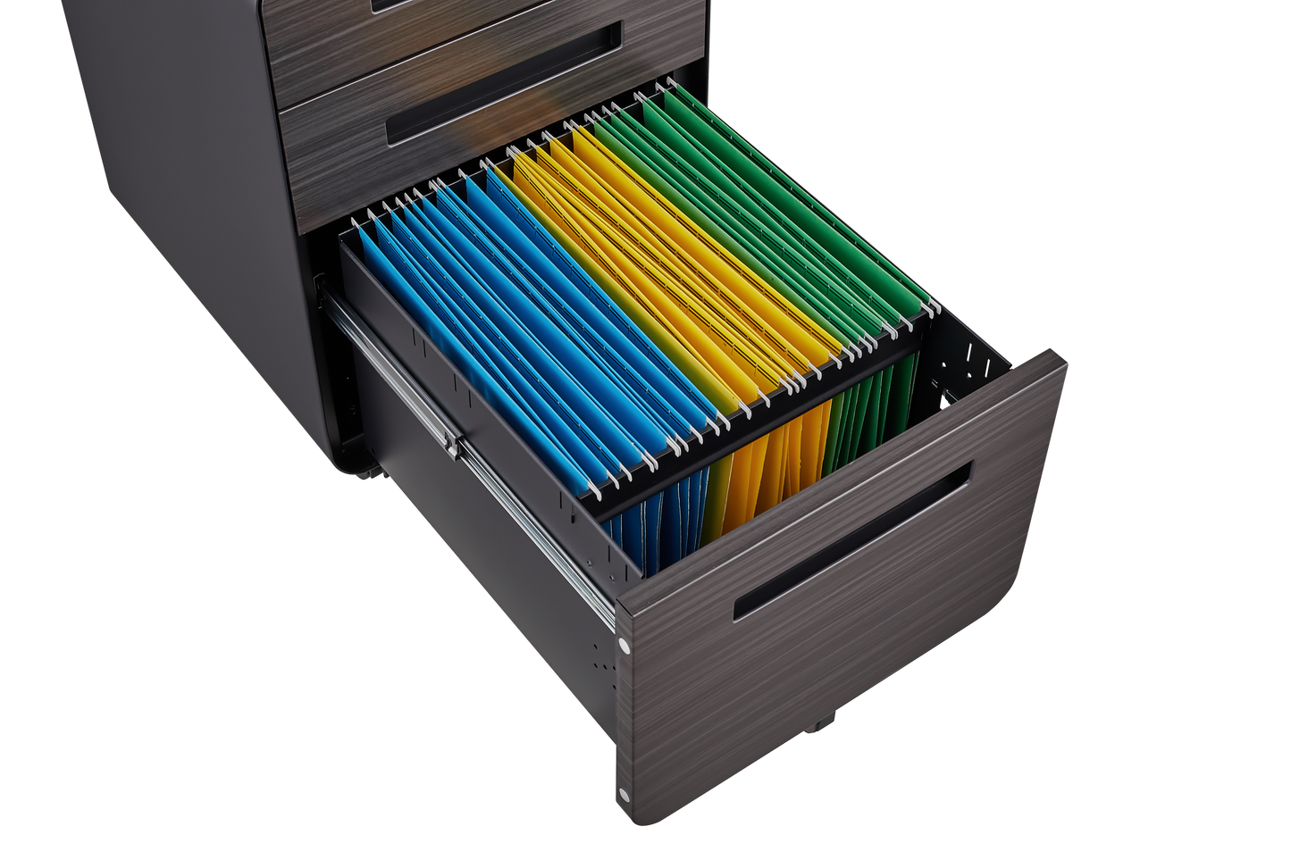 3 Drawer Mobile File Cabinet Under Desk Office