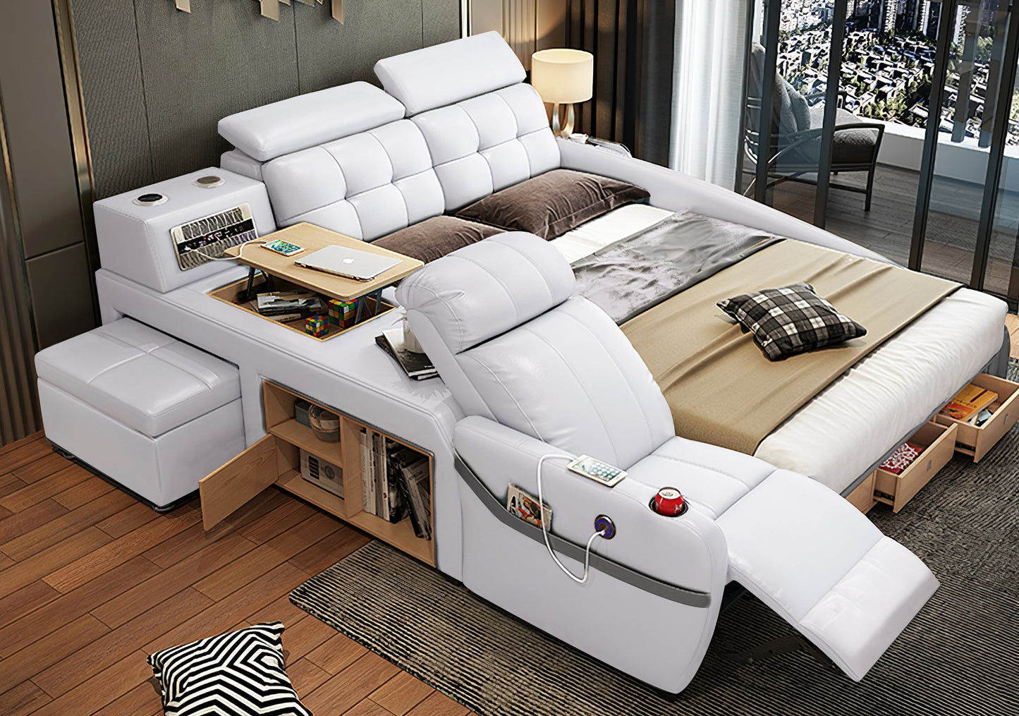 Multifunctional Smart Bed | Futuristic Furniture