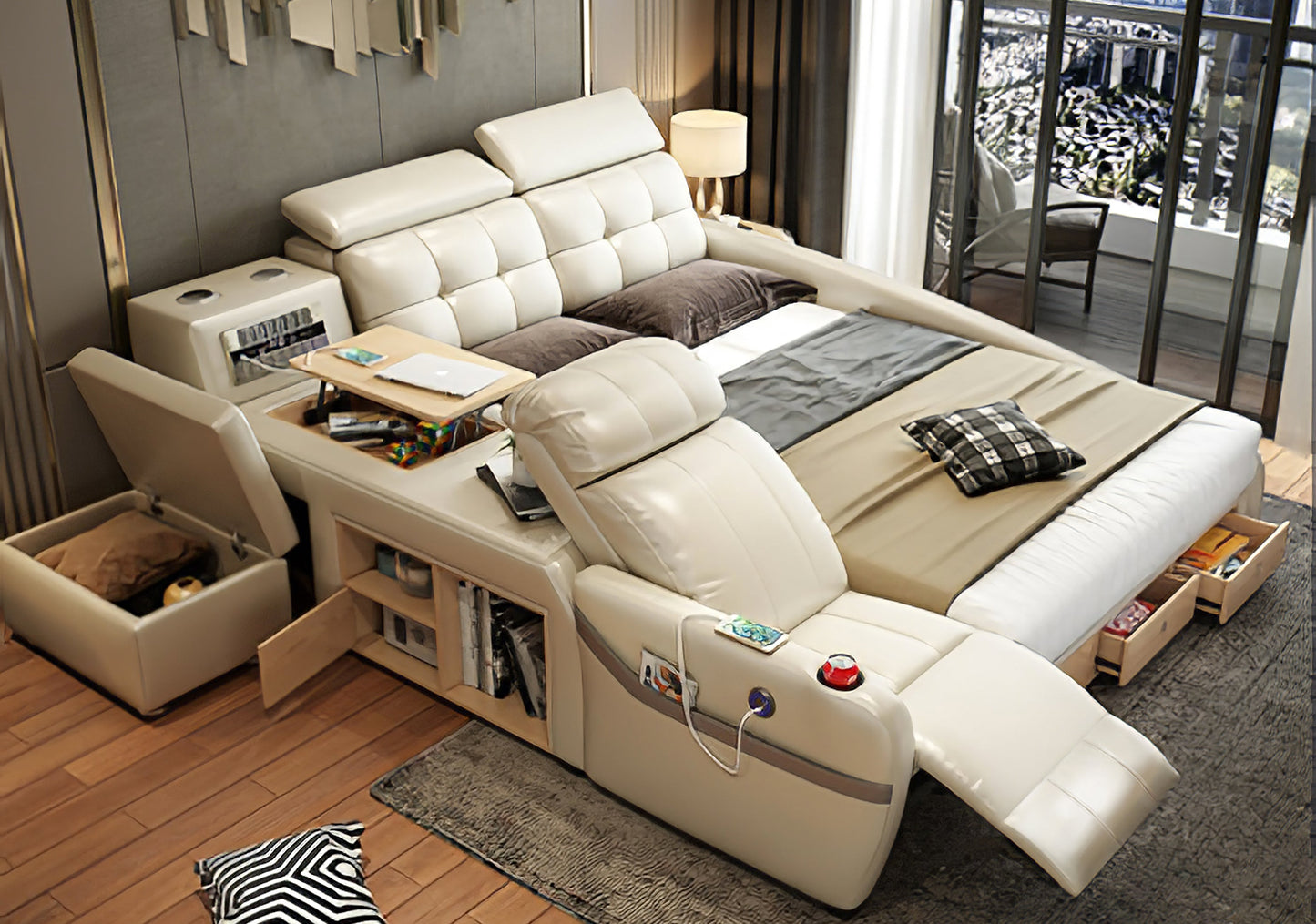 Multifunctional Smart Bed | Futuristic Furniture