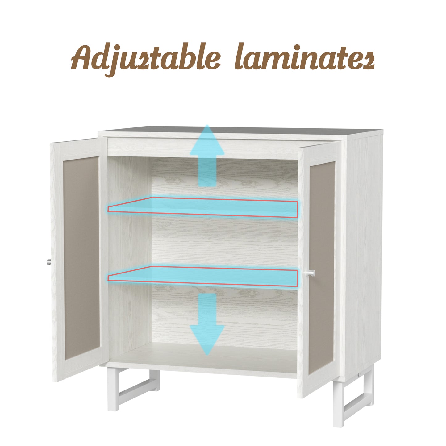 Storage Cabinet with Doors, Cabinet Sideboard Buffet Cabinet