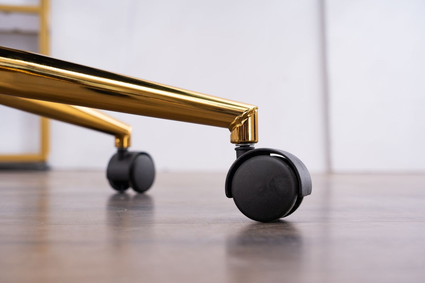 Home Office Chair Gold Metal Legs