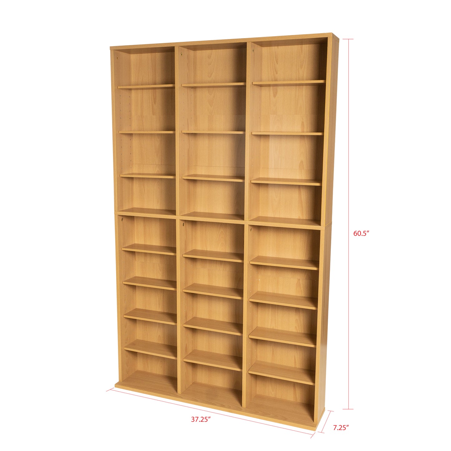 Oskar Media 756 Wall-Unit in Maple
