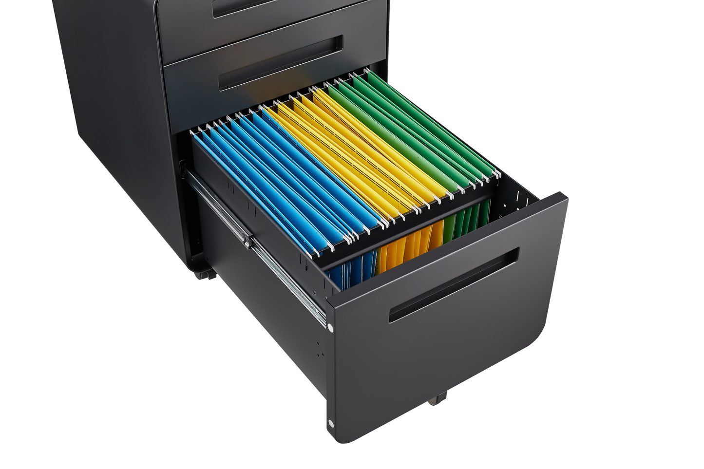3 Drawer Mobile File Cabinet Under Desk Office