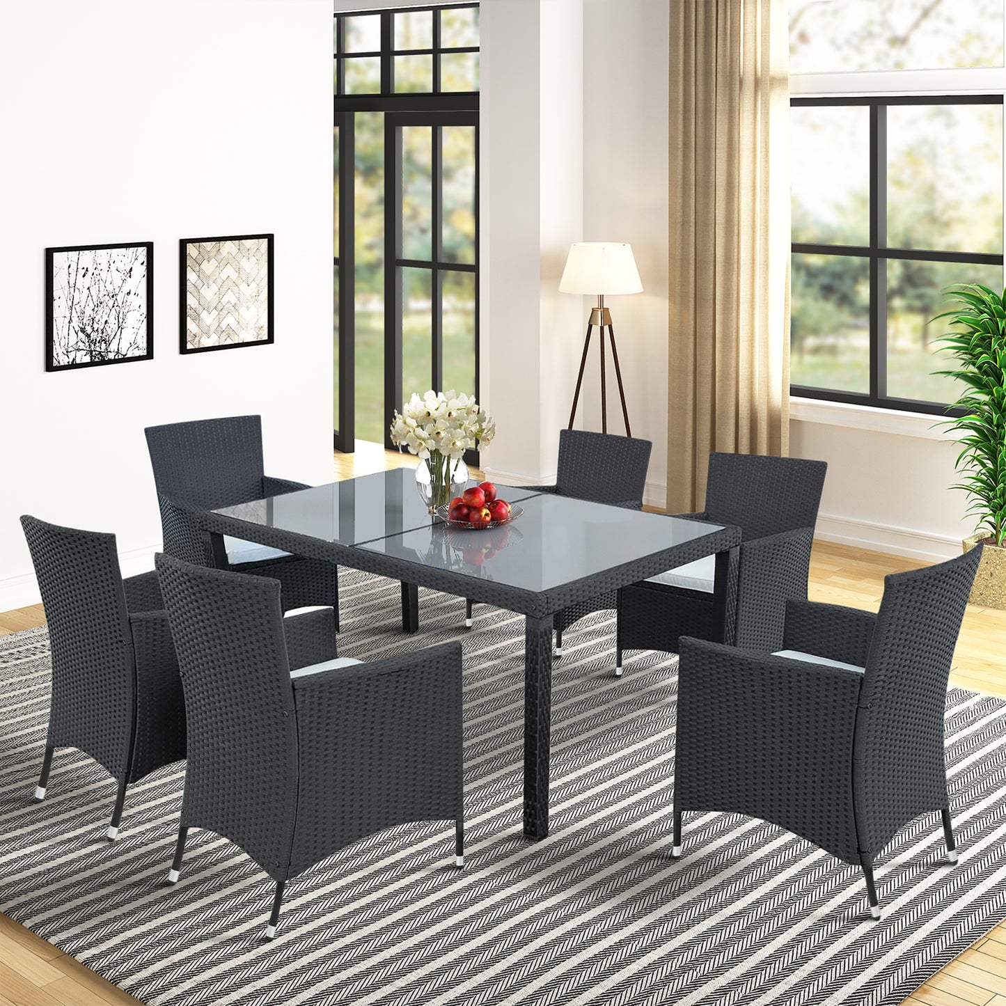 7-piece Patio Outdoor Dining set