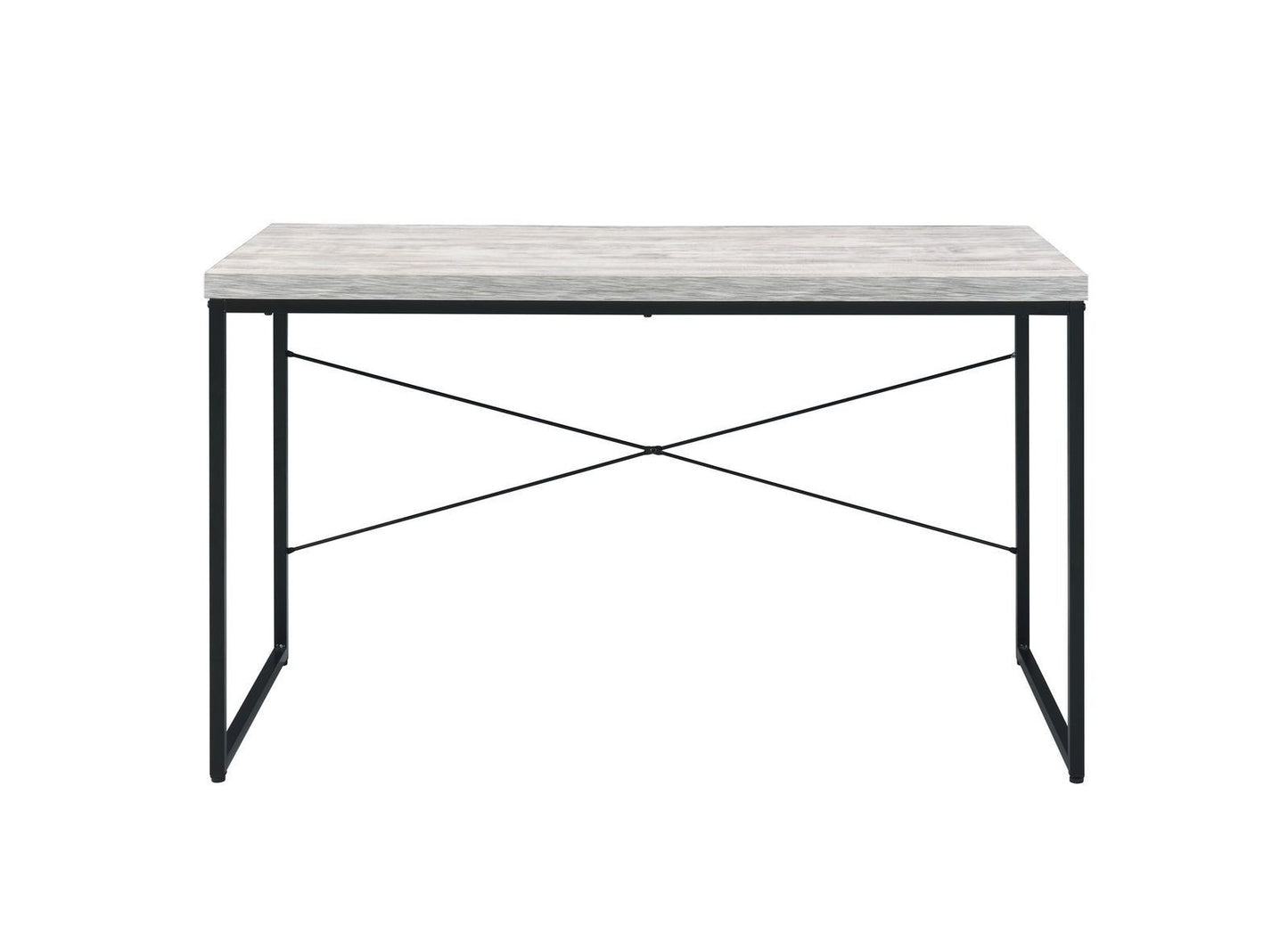 Jurgen Desk, Antique White & Black