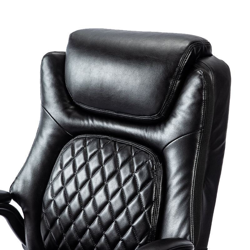 Ergonomic Leather Office Chair Executive Desk Chair