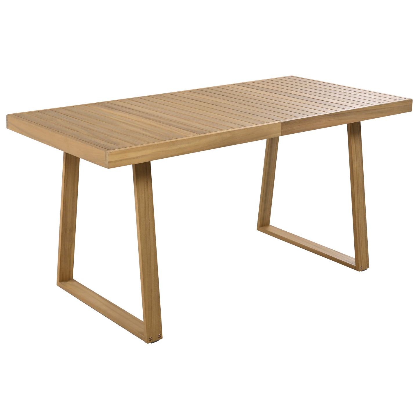 Multi-person Outdoor Dining Table and Chair Set, Thick Cushions