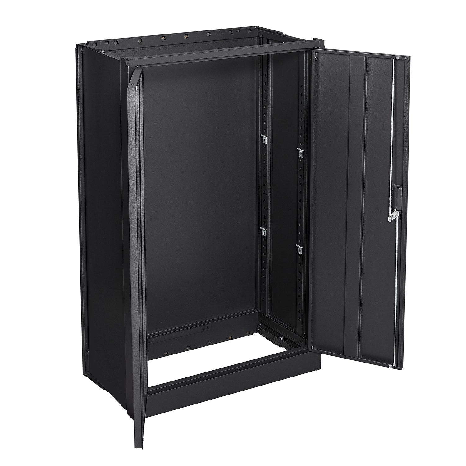 Metal Storage Cabinet with Locking Doors and Adjustable Shelf