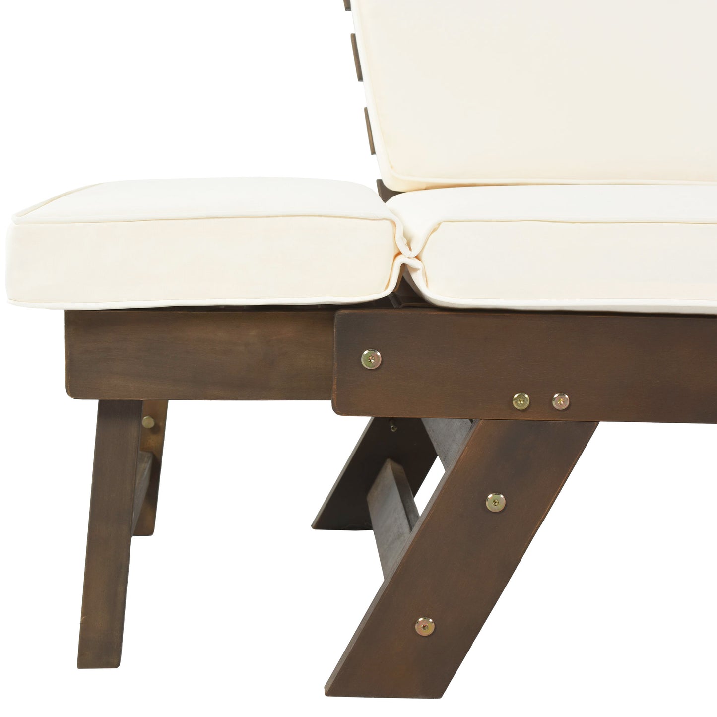 Outdoor Adjustable Patio, Daybed Sofa Chaise Lounge, Cushions