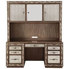 ACME Orianne Computer Desk & Hutch in Antique Gold