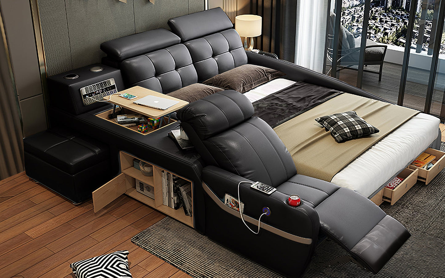 Multifunctional Smart Bed | Futuristic Furniture