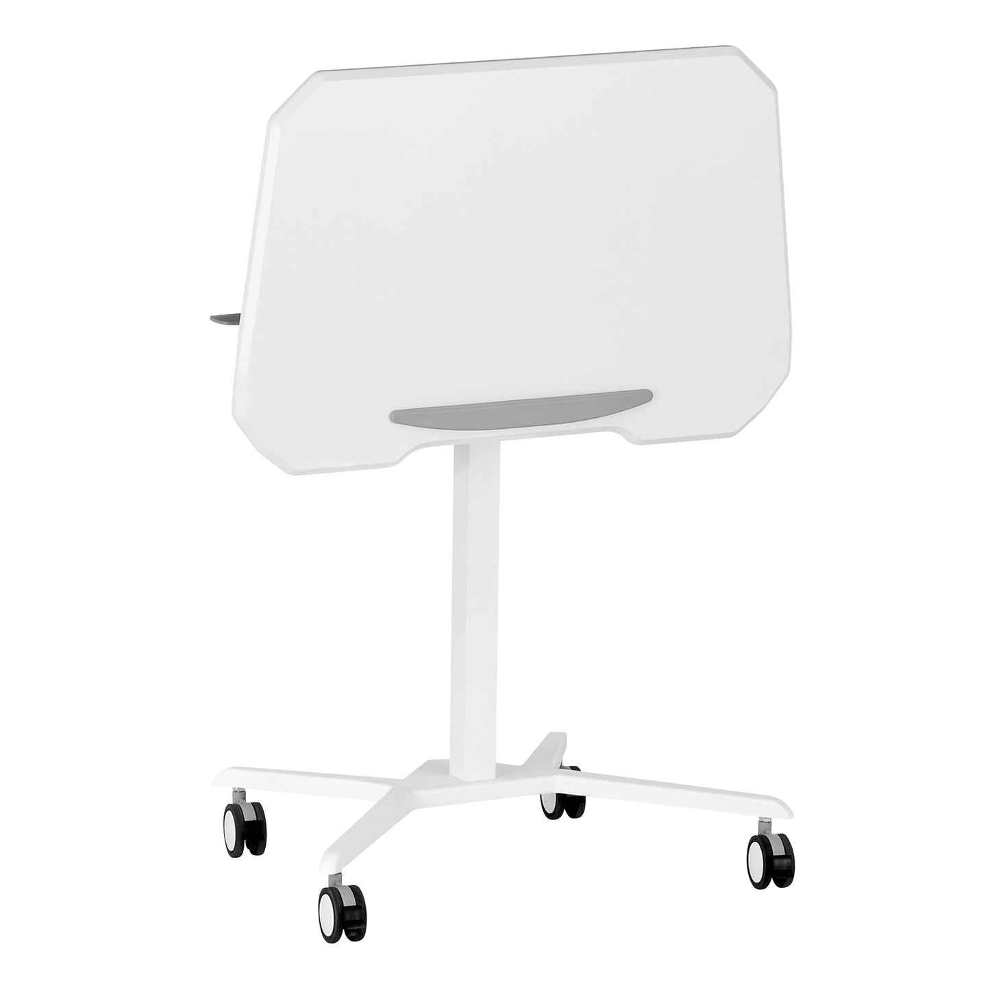 Mobile Laptop Computer Stand, Height Adjustable, Tiltable Tabletop