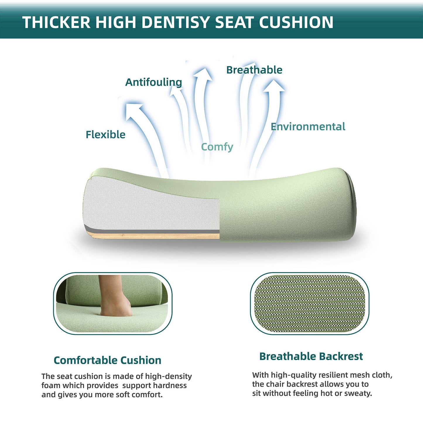 Ergonomic Office Chair Lumbar Support Pillow Computer Desk Chair